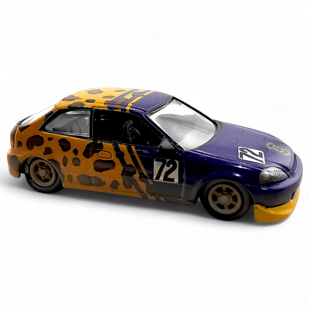 Johnny Lightning - 1998 Honda Civic - 2022 24 hrs of Lemons Series - Top CollectiblesDiecastJohnny Lightning