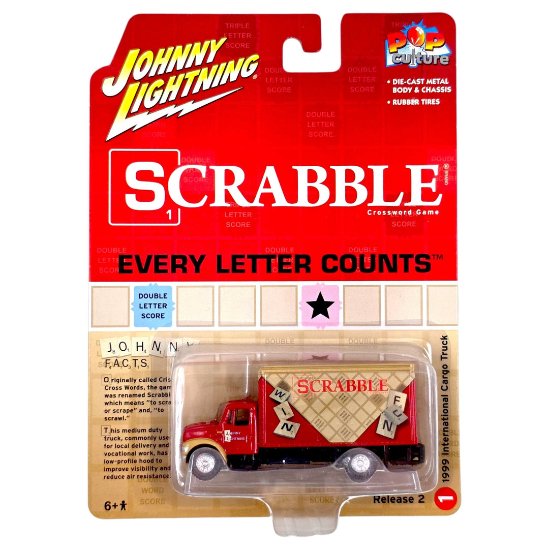 Johnny Lightning - 1999 International Cargo Truck - 2022 Pop Culture Series - Top CollectiblesDiecastJohnny Lightning