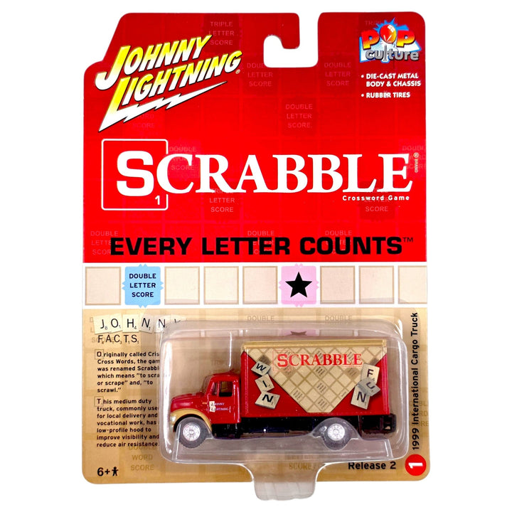 Johnny Lightning - 1999 International Cargo Truck - 2022 Pop Culture Series - Top CollectiblesDiecastJohnny Lightning