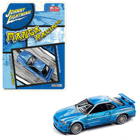 Johnny Lightning - 1999 Nissan Skyline GT - R R34 "Manga Racing" - Top CollectiblesDiecastJohnny Lightning