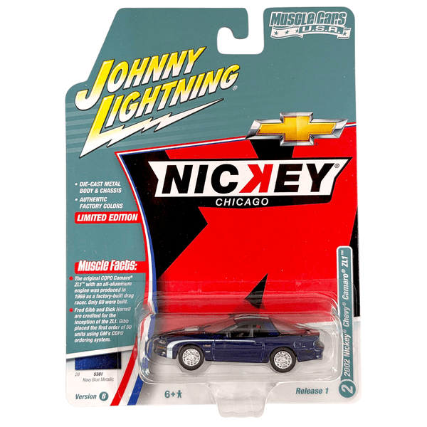 Johnny Lightning - 2002 Nickey Chevy Camaro ZL1 - 2025 Muscle Cars U.S.A. Series - Top CollectiblesDiecastJohnny Lightning