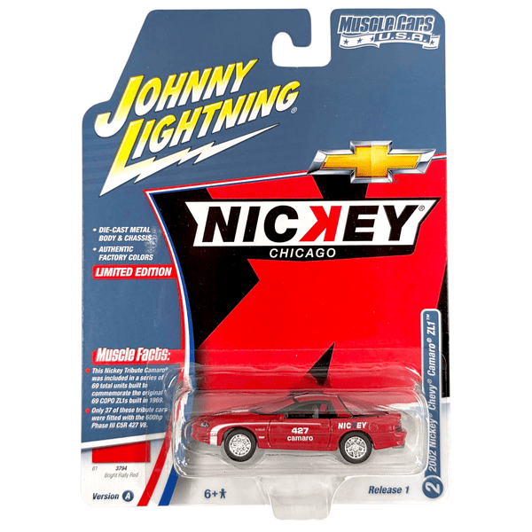 Johnny Lightning - 2002 Nickey Chevy Camaro ZL1 - 2025 Muscle Cars U.S.A. Series - Top CollectiblesDiecastJohnny Lightning