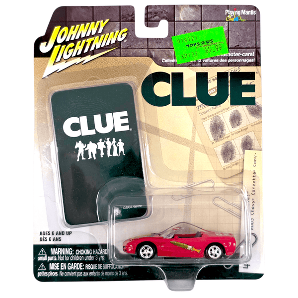 Johnny Lightning - 2003 Chevrolet Corvette Convertible - 2004 Clue Series - Top CollectiblesDiecastJohnny Lightning