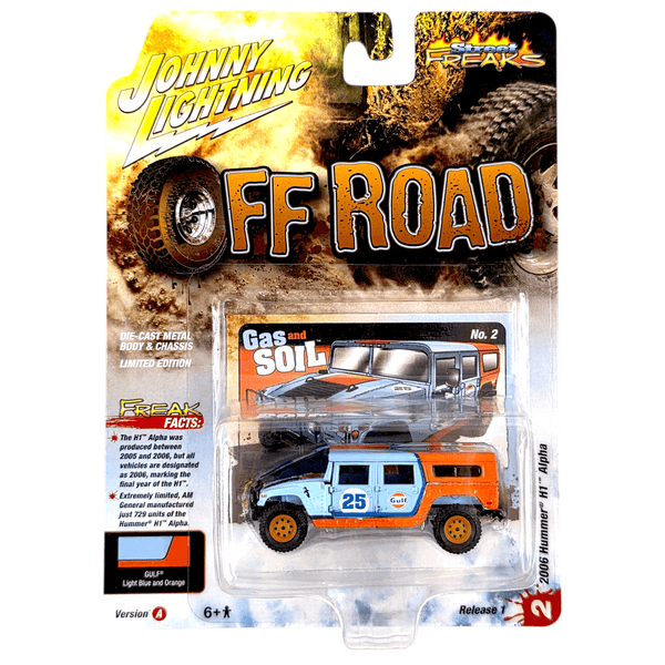 Johnny Lightning - 2006 Hummer H1 Alpha - 2025 Off Road Series - Top CollectiblesDiecastJohnny Lightning