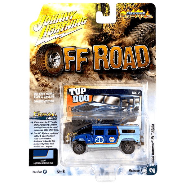 Johnny Lightning - 2006 Hummer H1 Alpha - 2025 Off Road Series - Top CollectiblesDiecastJohnny Lightning