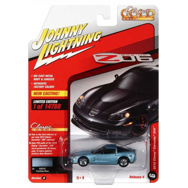 Johnny Lightning - 2012 Chevy Corvette Z06 - 2021 Classic Gold Series - Top CollectiblesDiecastJohnny Lightning