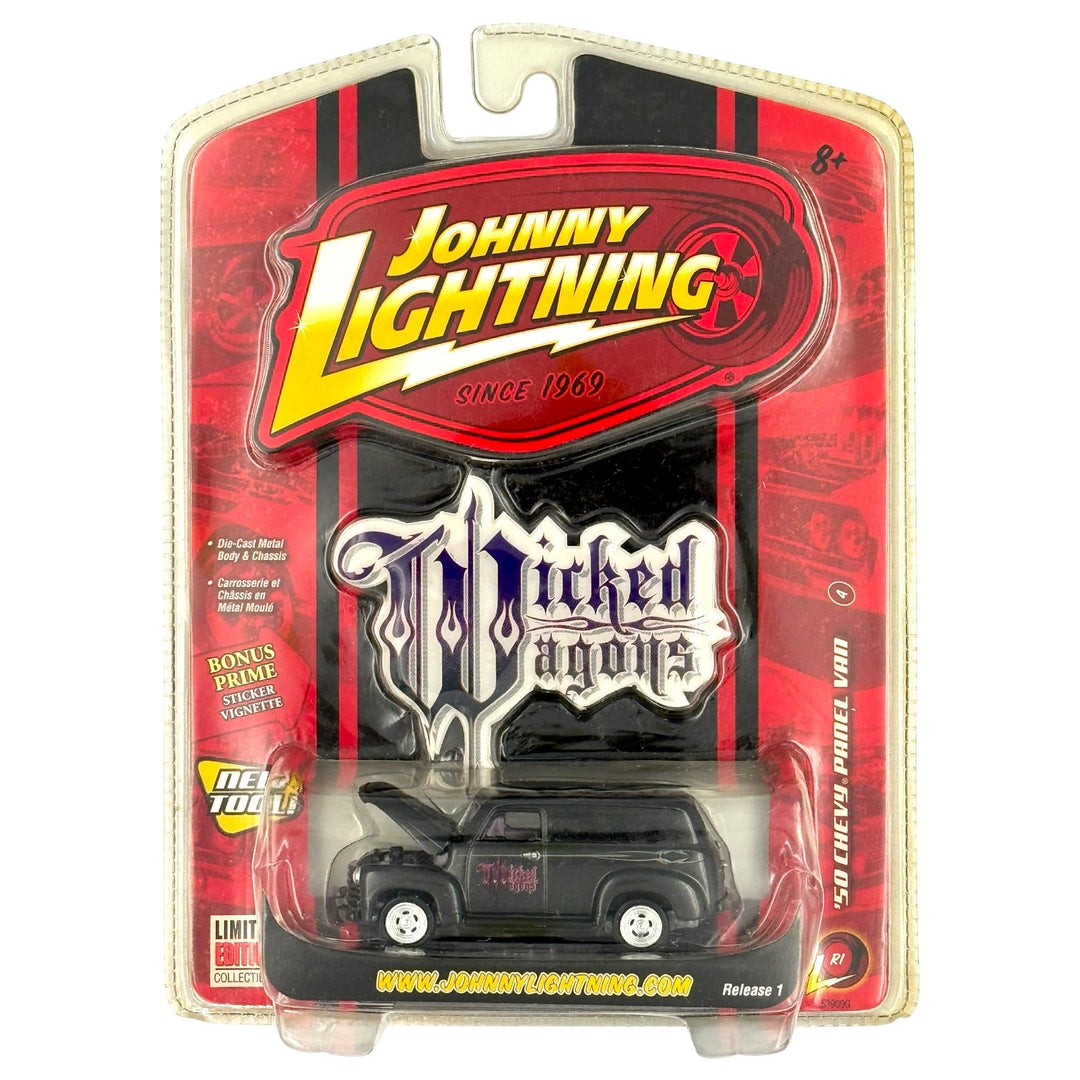 Johnny Lightning - '50 Chevy Panel Van - 2007 Wicked Wagons Series - Top CollectiblesDiecastJohnny Lightning