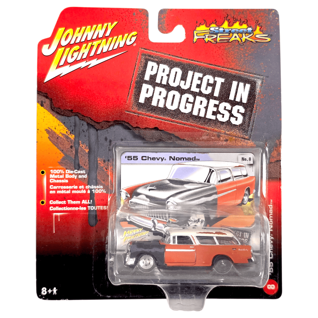 Johnny Lightning - '55 Chevy Nomad - 2005 Project in Progress Series - Top CollectiblesDiecastJohnny Lightning