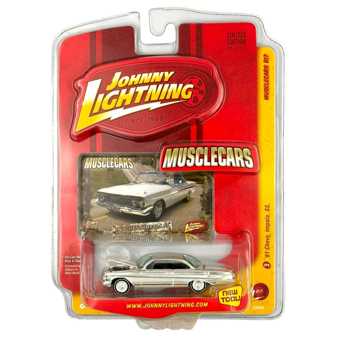 Johnny Lightning - '61 Chevy Impala SS - 2008 Muscle Cars Series - Top CollectiblesDiecastJohnny Lightning