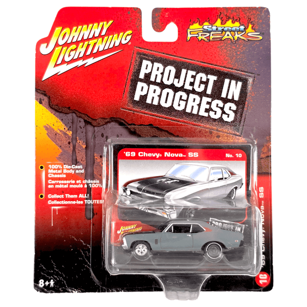 Johnny Lightning - '69 Chevy Nova SS - 2005 Project in Progress Series - Top CollectiblesDiecastJohnny Lightning