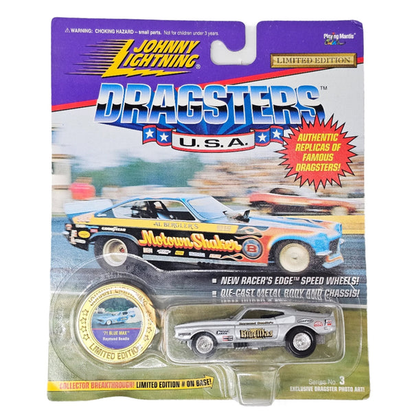 Johnny Lightning - '71 Blue Max - 1995 Dragsters U.S.A Series - Top CollectiblesDiecastJohnny Lightning