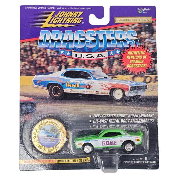 Johnny Lightning - '72 Color Me Gone - 1995 Dragsters U.S.A Series - Top CollectiblesDiecastJohnny Lightning