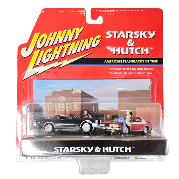 Johnny Lightning - '74 Ford Torino & 1969 Lincoln Continental Custom - 2001 Starsky & Hutch Series - Top CollectiblesDiecastJohnny Lightning