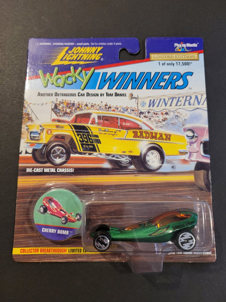 Johnny Lightning - Cherry Bomb - 1996 Wacky Winners Series - Top CollectiblesDiecastJohnny Lightning