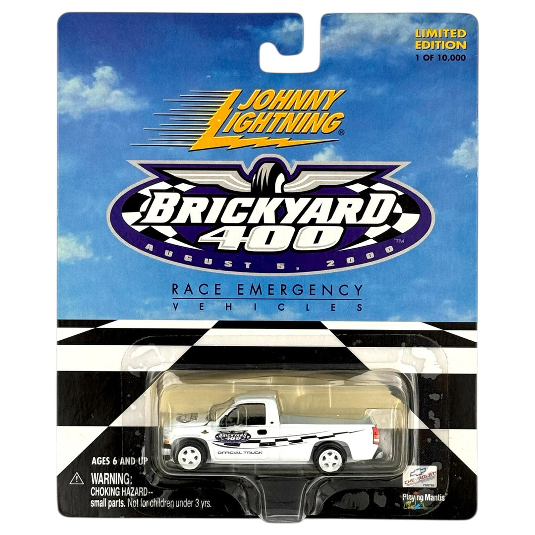 Johnny Lightning - Chevrolet Race Emergency Truck - 2000 Brickyard 400 Series *White Lightning Chase* - Top CollectiblesDiecastJohnny Lightning