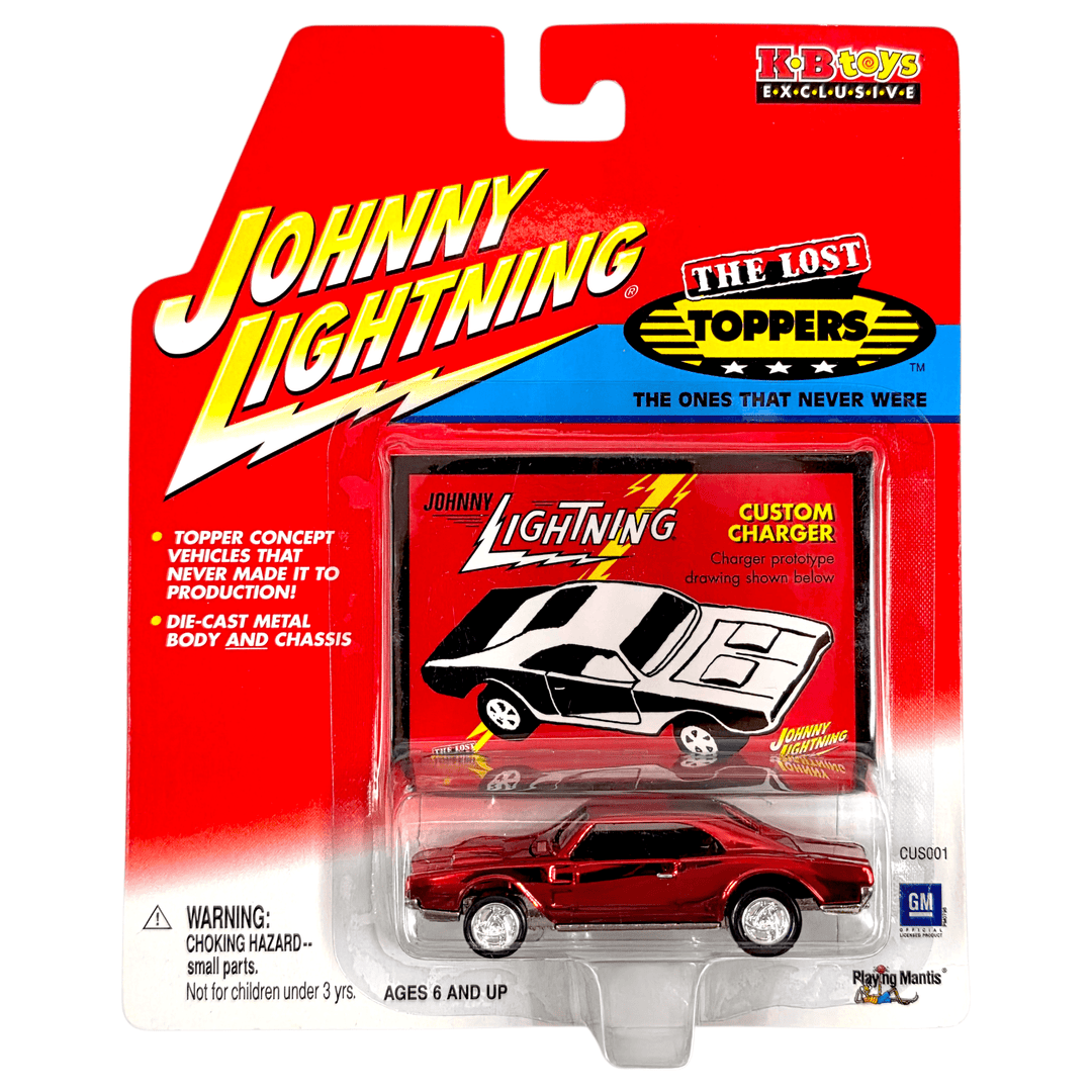 Johnny Lightning - Custom Charger - 2001 The Lost Toppers Series *KB Toys Exclusive* - Top CollectiblesDiecastJohnny Lightning