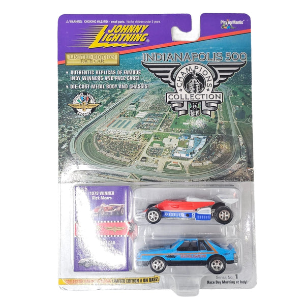 Johnny Lightning - Indy Car & 1979 Ford Mustang Pace Car - 1996 Indianapolis 2 - Pack - Top CollectiblesDiecastJohnny Lightning