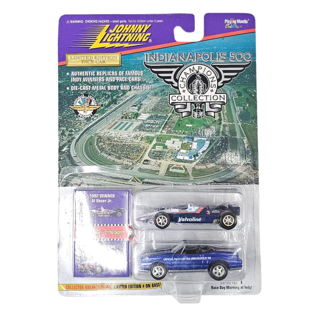 Johnny Lightning - Indy Car &amp; 1992 Cadillac Allanté Pace Car - 1996 Indianapolis 2 - Pack - Top CollectiblesDiecastJohnny Lightning