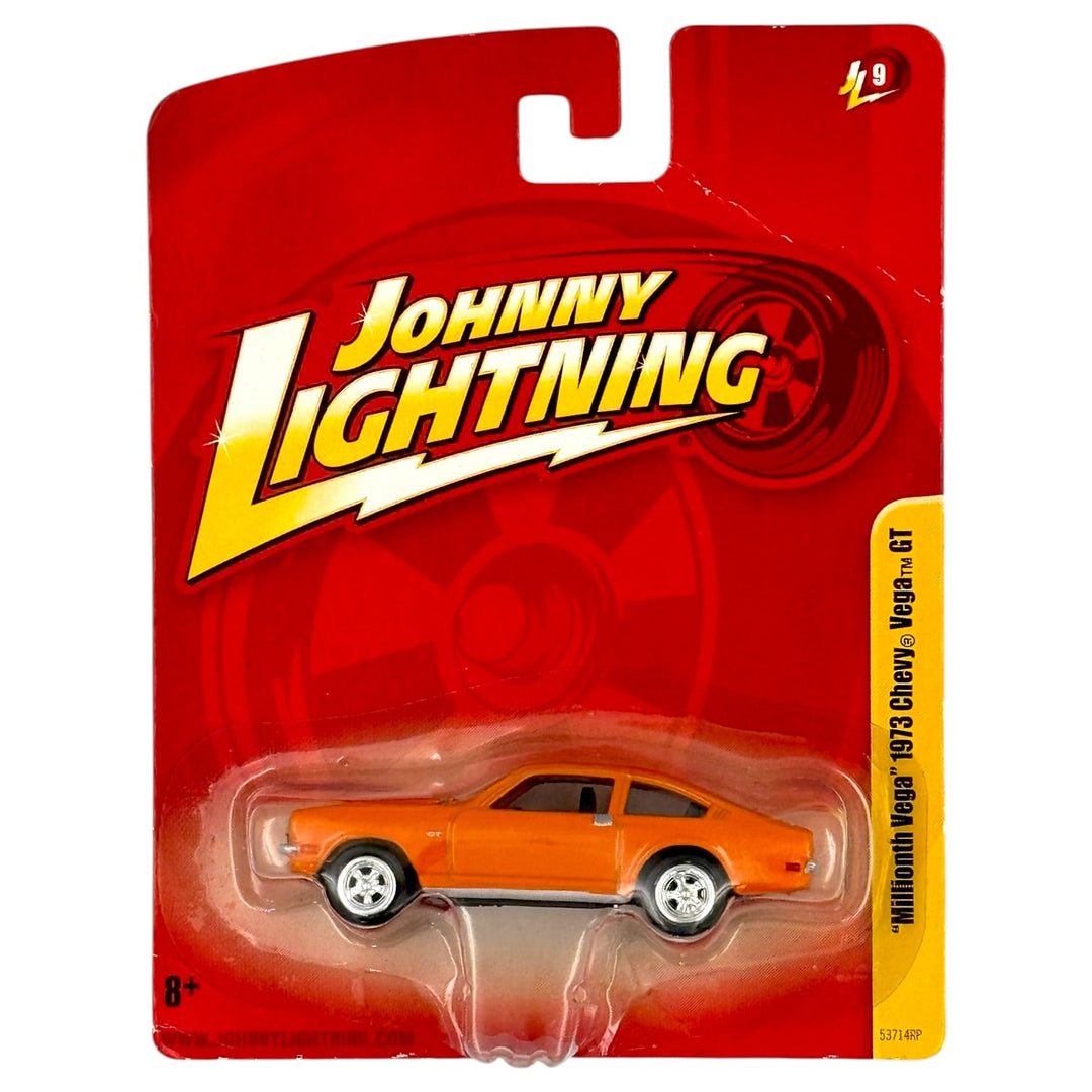 Johnny Lightning - ''Millionth Vega'' 1973 Chevy Vega GT - 2010 Forever 64 Series - Top CollectiblesDiecastJohnny Lightning
