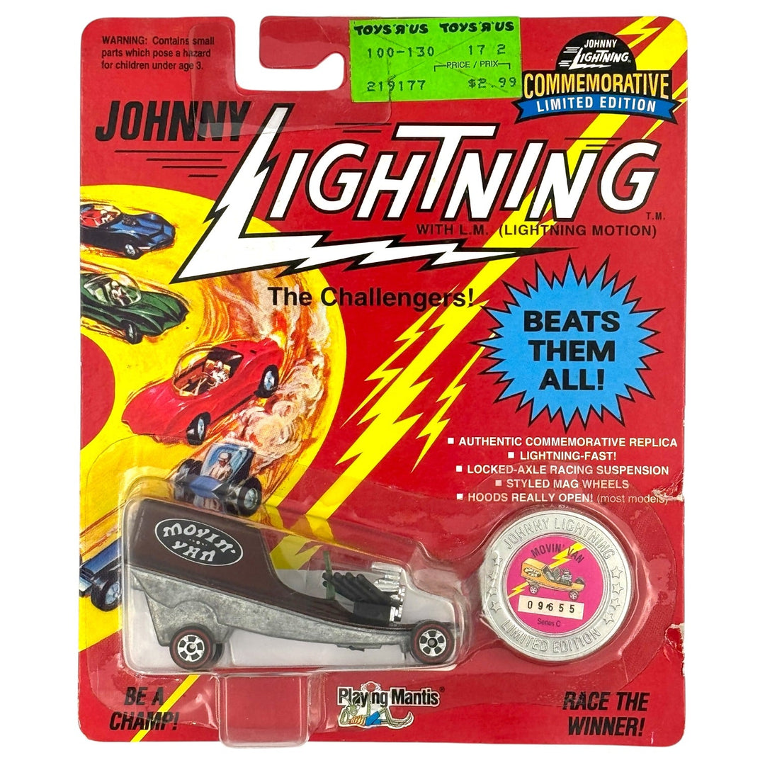 Johnny Lightning - Movin van - 1993 Commemorative Limited Edition *Replica* - Top CollectiblesDiecastJohnny Lightning