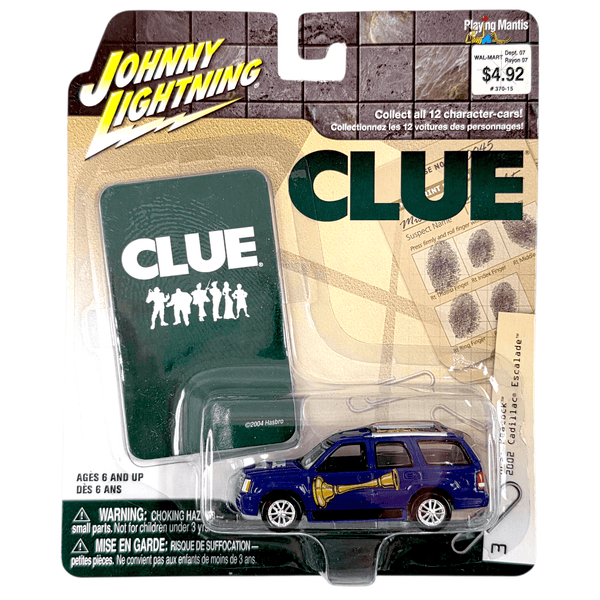 Johnny Lightning - Mrs. Peacock 2002 Cadillac Escalade - 2004 Clue Series - Top CollectiblesDiecastJohnny Lightning
