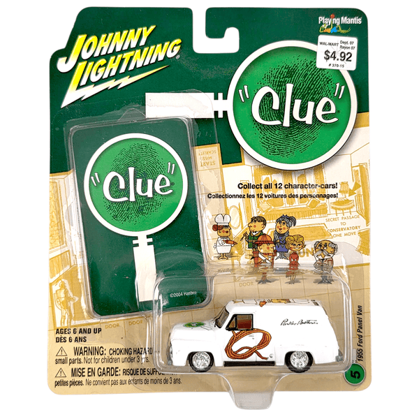 Johnny Lightning - Mrs. White 1955 Ford Panel Van - 2004 Clue Series - Top CollectiblesDiecastJohnny Lightning