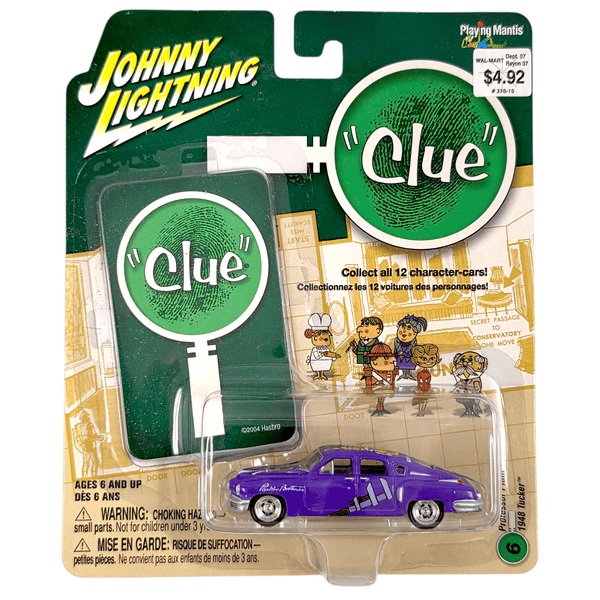 Johnny Lightning - Professor Plum 1948 Tucker - 2004 Clue Series - Top CollectiblesDiecastJohnny Lightning