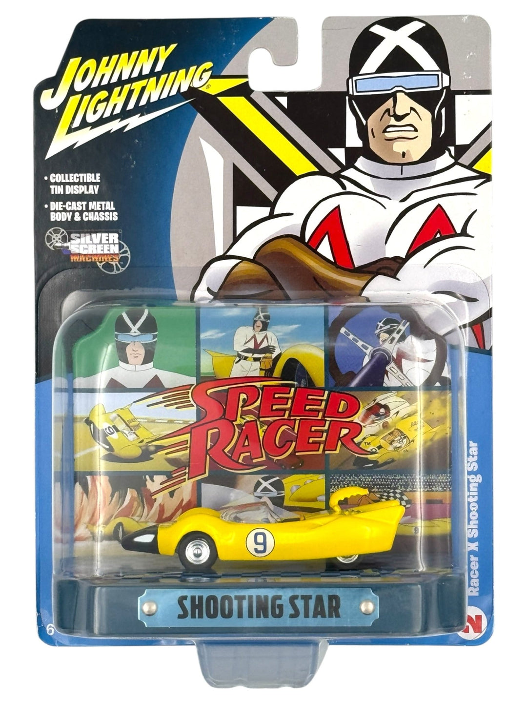 Johnny Lightning - Racer X Shooting Star - Silver Screen Machines Series - Top CollectiblesDiecastJohnny Lightning