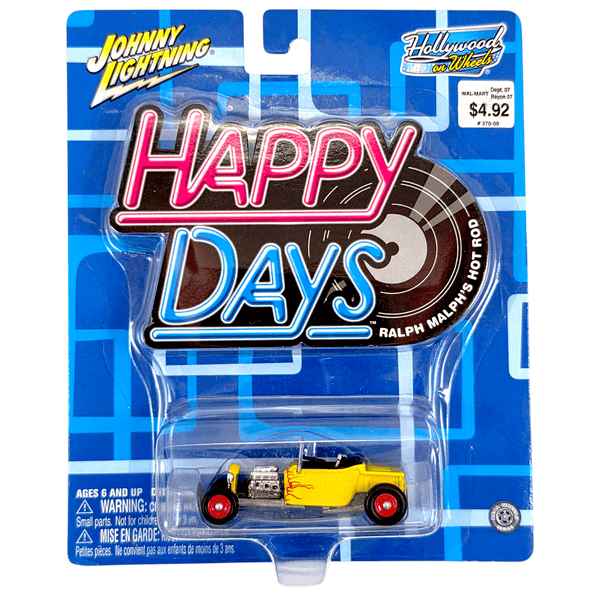 Johnny Lightning - Ralph Malph's Hot Rod - 2003 Hollywood on Wheels Series - Top CollectiblesDiecastJohnny Lightning