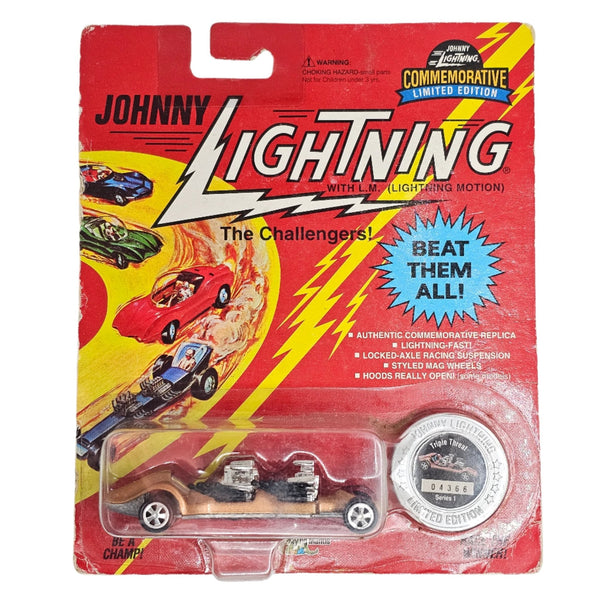 Johnny Lightning - Triple Threat - 1993 Commemorative Limited Edition *Replica* - Top CollectiblesDiecastJohnny Lightning