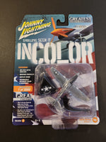 Johnny Lightning - WWII Curtiss P - 40 Warhawk - 2019 In Color Series - Top CollectiblesDiecastJohnny Lightning