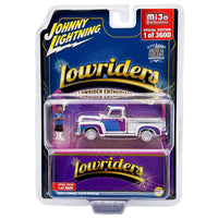 Johnny Lightning X American Diorama - 1950 Chevrolet Pickup w/ Figure - 2024 Lowriders Series *White Lightning Chase* - Top CollectiblesDiecastJohnny Lightning