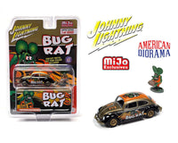 Johnny Lightning X American Diorama - 1965 Volkswagen Beetle - 2022 Rat Fink Series - Top CollectiblesDiecastJohnny Lightning