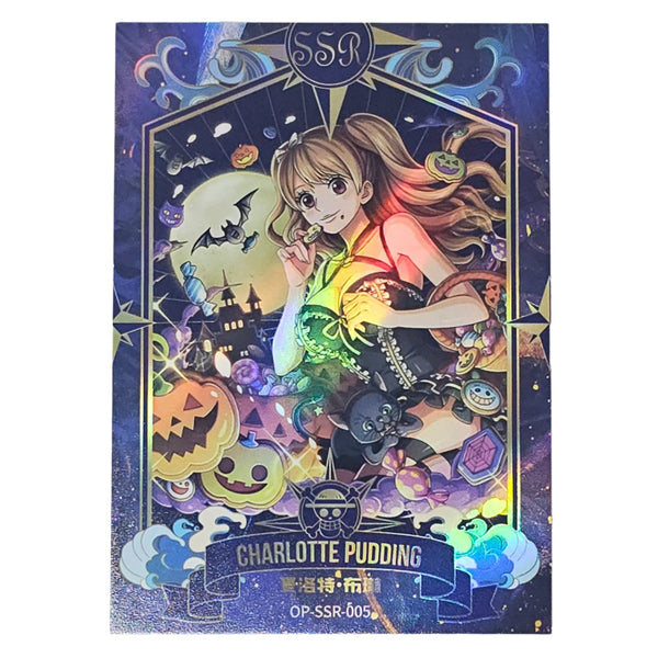 Kabag Animation - Charlotte Pudding - OP - SSR - 005 - One Piece Endless Treasure Series - Top CollectiblesCollectible CardsKabag Animation