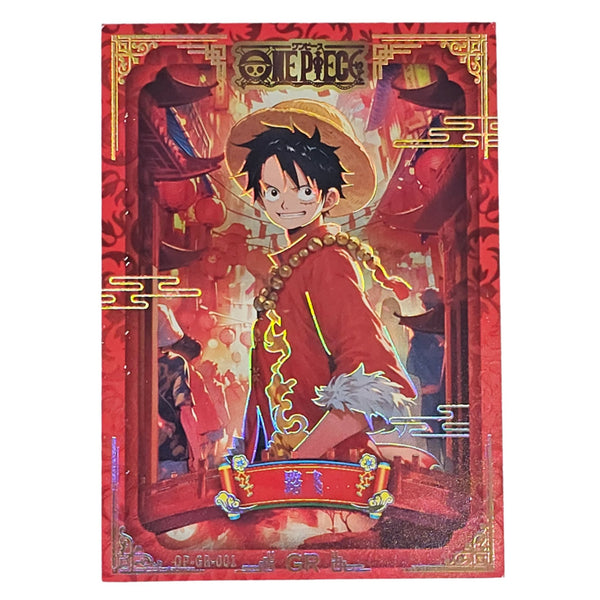 Kabag Animation - Monkey D. Luffy - OP - GR - 001 - One Piece Endless Treasure Series - Top CollectiblesCollectible CardsKabag Animation