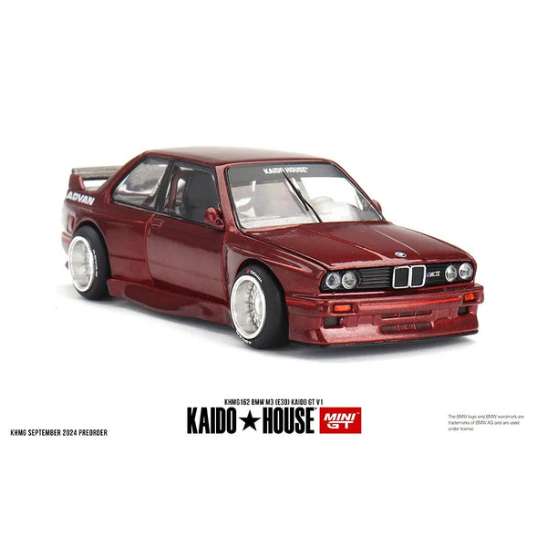 Kaido House x Mini GT - BMW M3 (E30) Kaido GT V1 – M Red *Sealed, Possibility of a Chase - Pre - Order* - Top CollectiblesDiecastMini GT