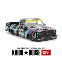Kaido House x Mini GT - Chevrolet Silverado Kaido HKS V1 ” *Sealed, Possibility of a Chase - Pre - Order* - Top CollectiblesDiecastMini GT