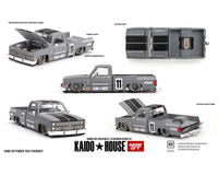 Kaido House x Mini GT - Chevrolet Silverado Kaido V2 – Grey *Sealed, Possibility of a Chase - Pre - Order* - Top CollectiblesDiecastMini GT