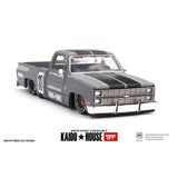 Kaido House x Mini GT - Chevrolet Silverado Kaido V2 – Grey *Sealed, Possibility of a Chase - Pre - Order* - Top CollectiblesDiecastMini GT