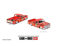 Kaido House x Mini GT - Chevrolet Silverado Tamiya “CLOD BUSTER” – Orange *Sealed, Possibility of a Chase - Pre - Order* - Top CollectiblesDiecastMini GT