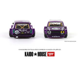 Kaido House x Mini GT - Datsun 510 Carbon Wagon (Purple) - Top CollectiblesDiecastMini GT