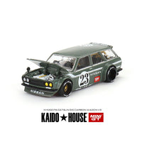 Kaido House x Mini GT - Datsun 510 Carbon Wagon V3 - Top CollectiblesDiecastMini GT