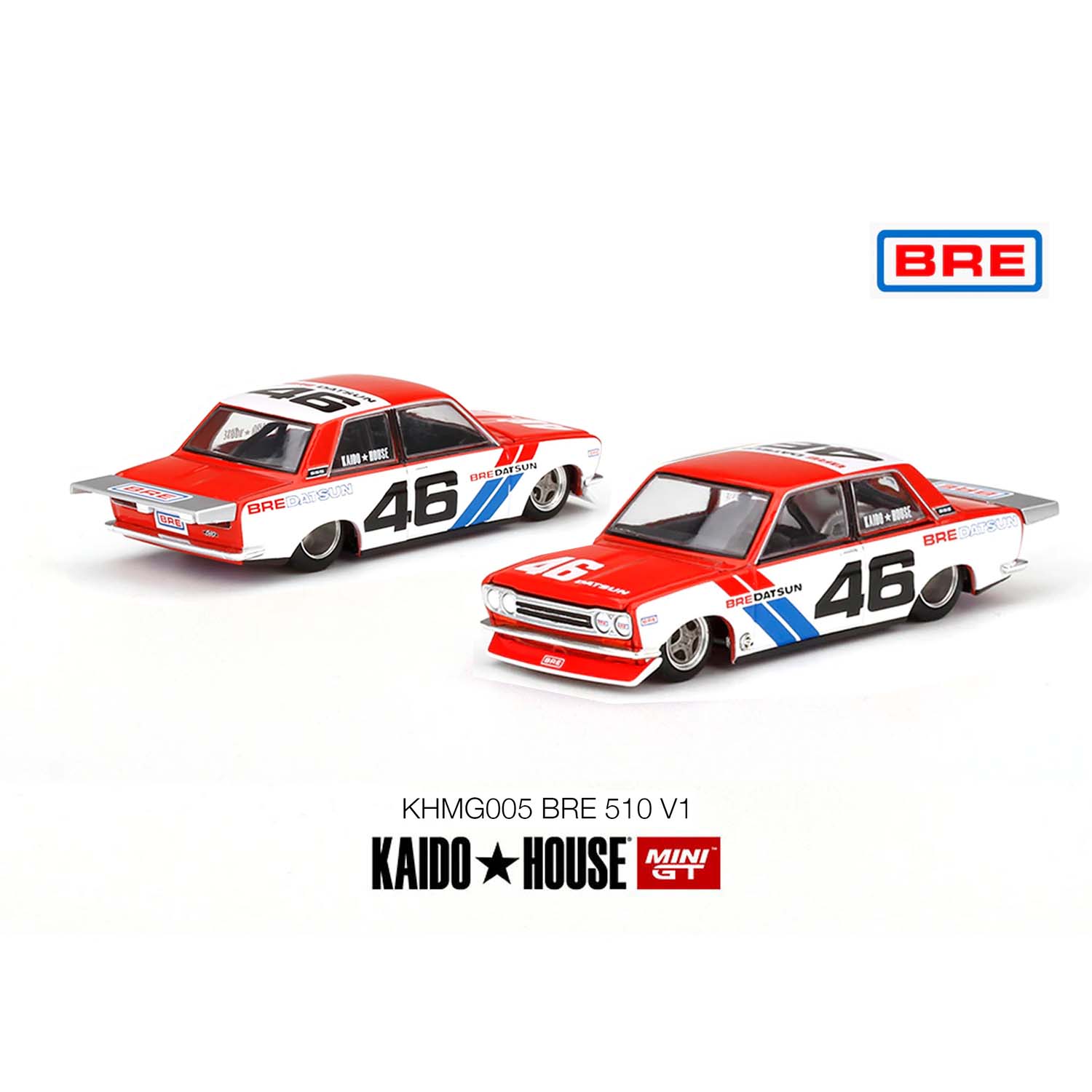 Kaido House x Mini GT - Datsun 510 Pro Street BRE Version 1 – Top