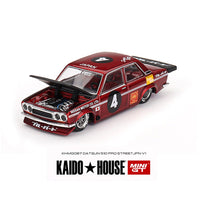 Kaido House x Mini GT - Datsun 510 Pro Street JPN V1 - Top CollectiblesDiecastMini GT