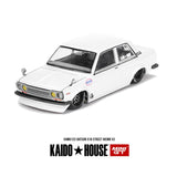 Kaido House x Mini GT - Datsun 510 Street Nismo V2 - White *Sealed, Possibility of a Chase* - Top CollectiblesDiecastMini GT