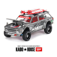 Kaido House x Mini GT - Datsun 510 Wagon 4x4 - Kaido Offroad V1 *Sealed, Possibility of a Chase* - Top CollectiblesDiecastMini GT