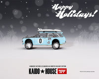 Kaido House x Mini GT - Datsun 510 Wagon 4x4 Winter Holiday Edition - Top CollectiblesDiecastMini GT