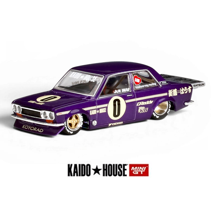 Kaido House x Mini GT - Datsun 510 Pro Street - OG Purple