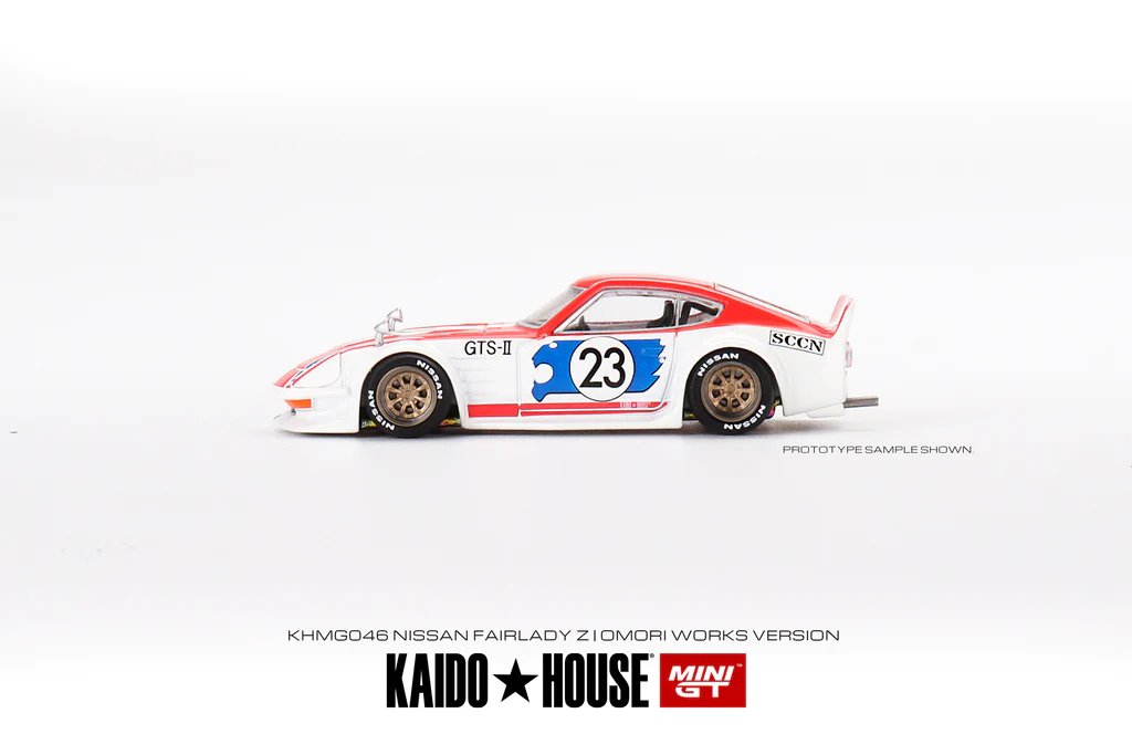 Kaido House x Mini GT - Nissan Fairlady Z Kaido GT Omori Works *Sealed, Possibility of a Chase* - Top CollectiblesDiecastMini GT