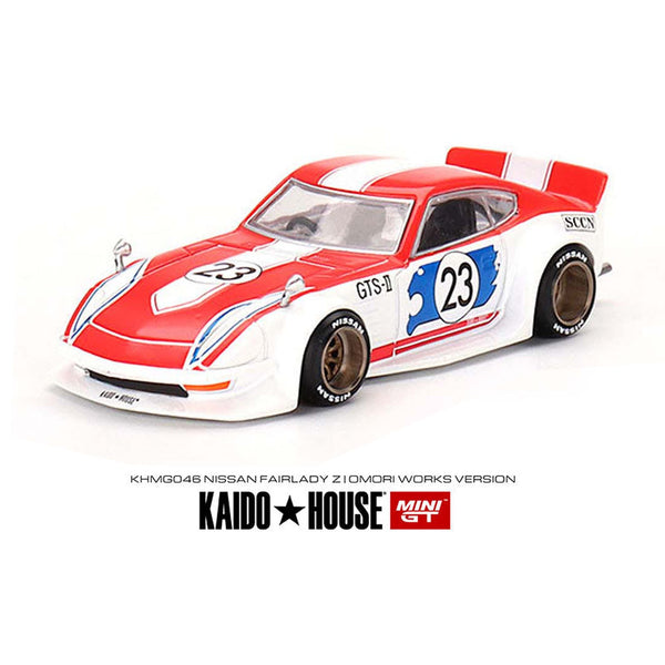 Kaido House x Mini GT - Nissan Fairlady Z Kaido GT Omori Works *Sealed, Possibility of a Chase* - Top CollectiblesDiecastMini GT